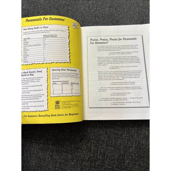 Perennials for Dummies Softcover 1997 by Marcia Tatroe &National Gardening Assoc - Picture 7 of 16